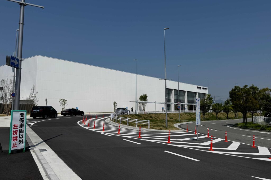 神戸空港国際線ターミナル台湾台中の便はここから出ます