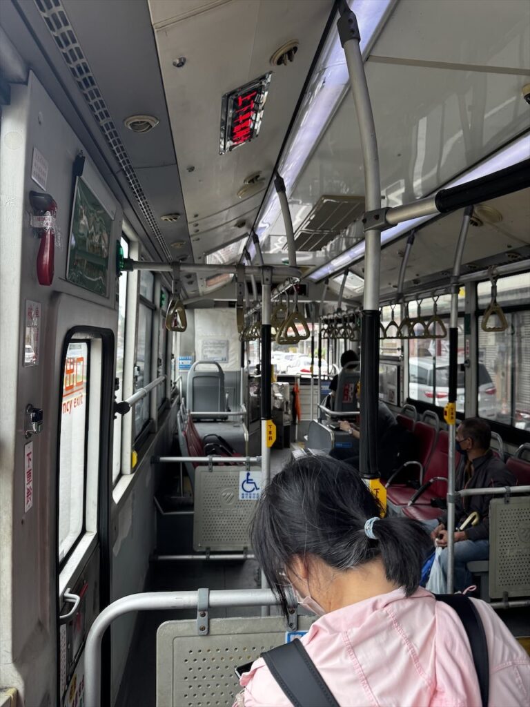 台中公車500 台中のバス500番台中空港から台中駅行き