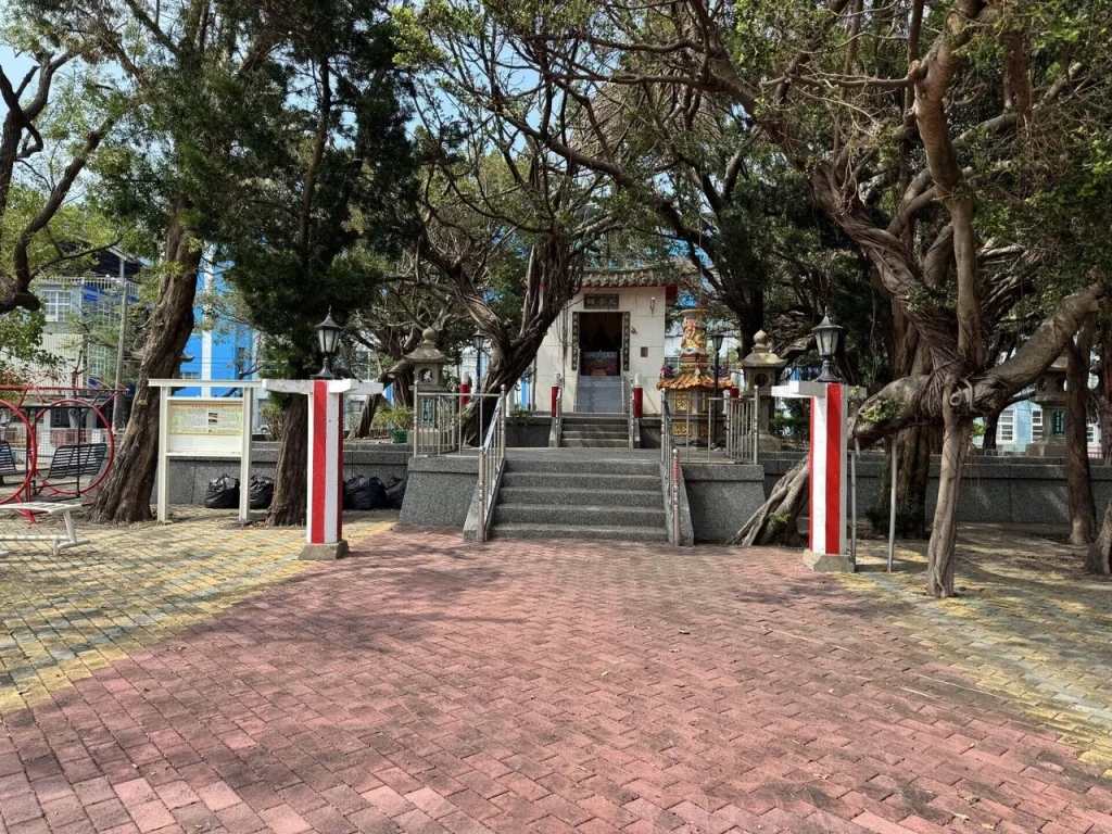 現在の旧東港神社本殿跡