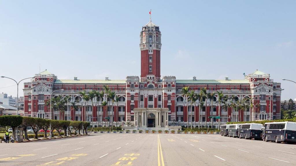 台湾総統府、旧日本台湾総督府